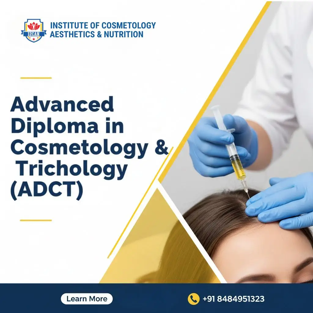 adct-cosmetology and trichology course at i2can